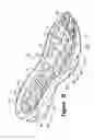 Fig. 23 - Article of footwear having a fluid-filled bladder with a reinforcing structure