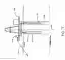 Fig. 67 - Coaxial-flow heat transfer system employing a coaxial-flow heat transfer structure having a helically-arranged fin structure disposed along an outer flow channel for constantly rotating an aqueous-based heat transfer fluid flowing therewithin so as to improve heat transfer with geological environments