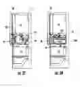Fig. 21 - Ice maker and dispenser for a bottom mount refrigerator