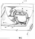 Fig. 09 - Refrigerator with diagonal ice chute dispenser