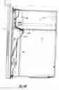 Fig. 13 - Refrigerator with diagonal ice chute dispenser