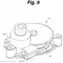 Fig. 10 - Multiple turn mechanism for manual lumbar support adjustment