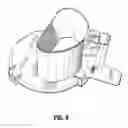 Fig. 09 - Flip ramp mechanical interlock for appliance