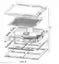 Fig. 05 - Plastic pallet having deck suspension system