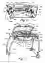 Fig. 17 - Barbecue grill with frame and mounting assembly