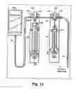 Fig. 12 - Automated means for storing, dispensing and orienting injectable drug vials for a robotic application