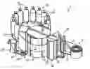 Fig. 01 - Rotary application head and labelling installation for application of labels