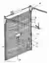 Fig. 01 - Garage door panel construction and hardware