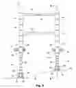 Fig. 03 - Independently adjustable extensions for leveling a ladder