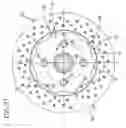 Fig. 10 - Hub and braking rotor unit