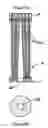 Fig. 10 - Filtration apparatus comprising a membrane bioreactor and a treatment vessel for digesting organic materials