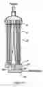 Fig. 11 - Filtration apparatus comprising a membrane bioreactor and a treatment vessel for digesting organic materials