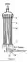Fig. 12 - Filtration apparatus comprising a membrane bioreactor and a treatment vessel for digesting organic materials