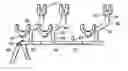 Fig. 01 - Expandable paintball gun rack