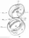 Fig. 01 - System comprising a radially aligned container and closure