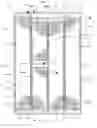 Fig. 08 - Patterned electrical foil heater element having regions with different ribbon widths