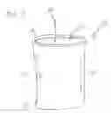 Fig. 02 - Magnetized insulator for beverage container