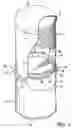 Fig. 02 - Dispensing container with non-invasive exterior control of interior dispenser lift