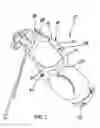 Fig. 02 - Clip support member for golf bag