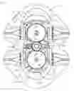 Fig. 01 - Independently drawing and tensioning lines with bi-directional rotary device having two spools