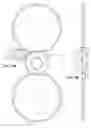 Fig. 10 - Independently drawing and tensioning lines with bi-directional rotary device having two spools