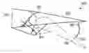 Fig. 01 - Aircraft wing, method for operating an aircraft wing, and use of a pivotable trailing edge on a main wing of an aircraft, for adjusting the shape and width of an air gap