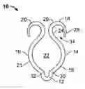 Fig. 01 - Hanger with arms that interlock via three dimensional action