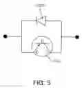 Fig. 04 - Submount for use in flipchip-structured light emitting device including transistor