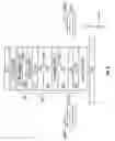 Fig. 10 - Magnetic random access memory with stacked memory cells having oppositely-directed hard-axis biasing
