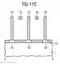 Fig. 14 - Storage capacitor, array of storage capacitors and memory cell array
