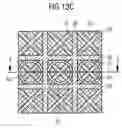 Fig. 19 - Storage capacitor, array of storage capacitors and memory cell array