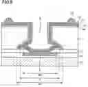 Fig. 07 - Semiconductor device with via hole for electric connection