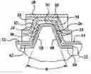 Fig. 01 - Pipe clamp assembly with v-ring insert