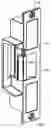 Fig. 01 - Solenoid operated latching strike