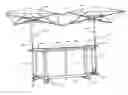 Fig. 01 - Portable bar with portable barbecue