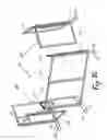 Fig. 32 - Portable bar with portable barbecue
