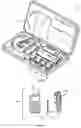 Fig. 04 - Headset charging system with interchargeable charge devices