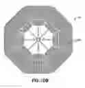 Fig. 09 - Electrically decoupled integrated transformer having at least one grounded electric shield