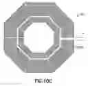 Fig. 10 - Electrically decoupled integrated transformer having at least one grounded electric shield