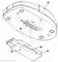 Fig. 01 - Wireless mouse for receiving a receiver thereunder