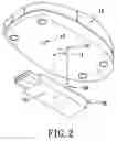Fig. 03 - Wireless mouse for receiving a receiver thereunder