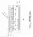 Fig. 07 - Touchpad with single-layered printed circuit board structure