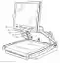 Fig. 01 - Closed circuit video magnification system