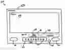 Fig. 01 - Variable intensity illumination device with detection and control circuit for a front panel of a television apparatus