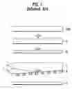 Fig. 02 - Backlight unit with a plurality of lamps each including an LED chip with a protecting lens therefor and a semi-transparent material and reflecting substance on the upper part of the lens