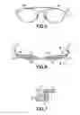 Fig. 03 - Eyeglasses with magnetic mounting including a magnetic field blocking member