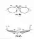 Fig. 06 - Eyeglasses with magnetic mounting including a magnetic field blocking member