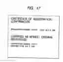 Fig. 16 - System for certifying whether printed material corresponds to original