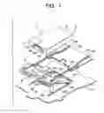 Fig. 02 - Magnetic head with projections on flexure holding slider