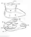 Fig. 01 - Hole punch having a detached magnetic base